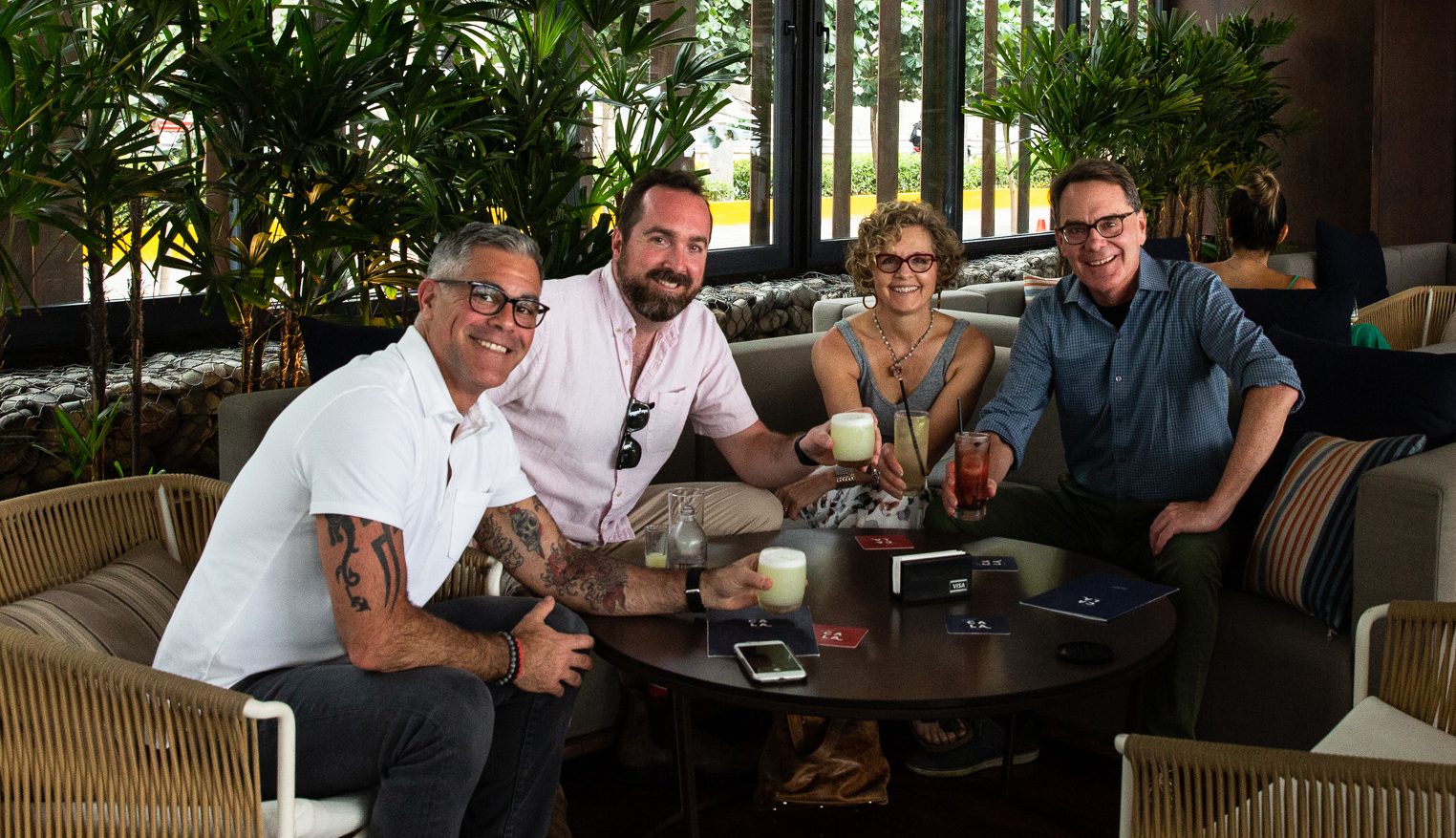 John, Jeff, Susan and John